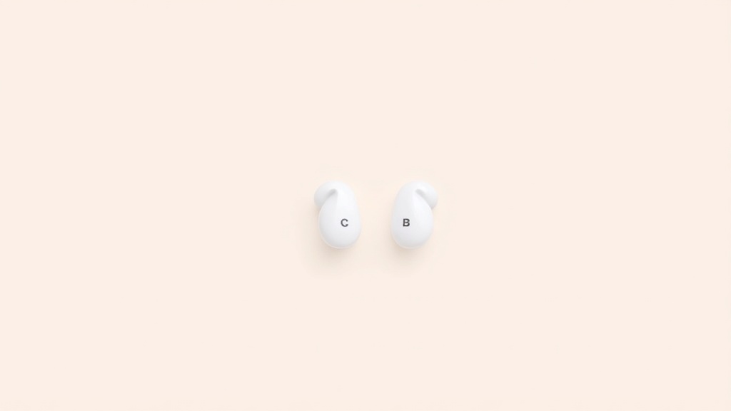 A of wireless earbuds surrounded by small icons of a subw...