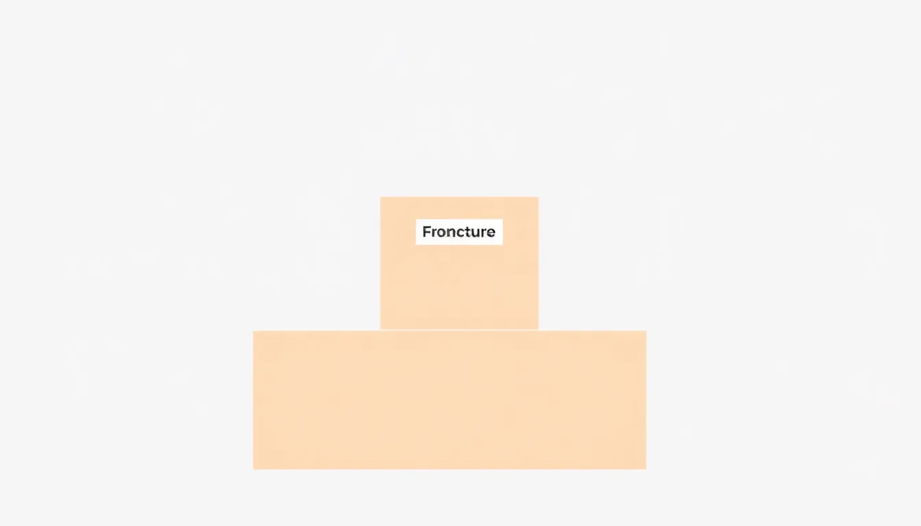 A of three labeled building blocks stacked in a triangula...