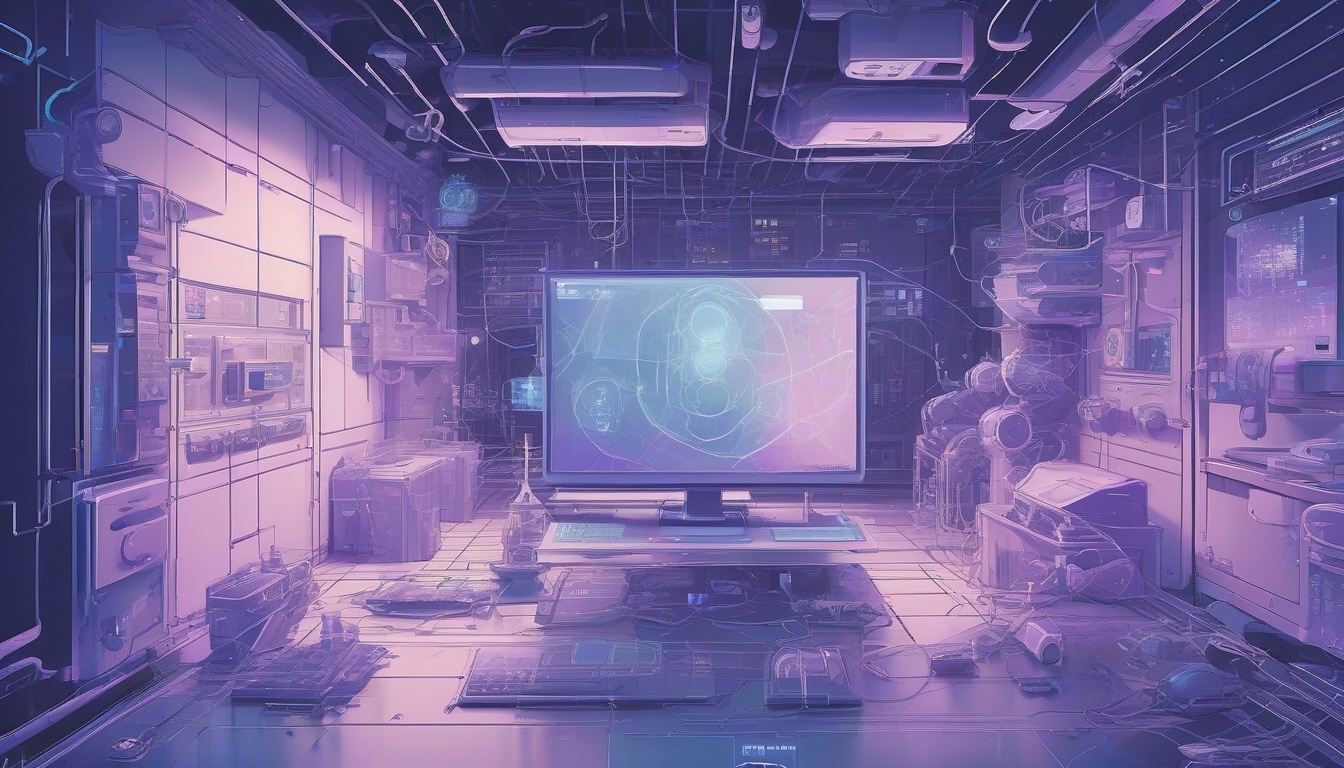 A clean, modern illustration of objects or scenery repres...