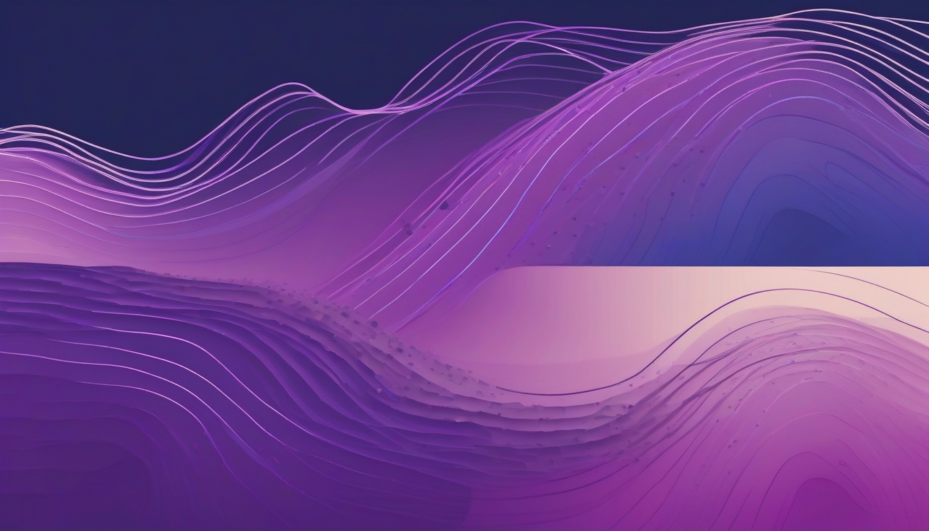 A of a diffusion process visualization