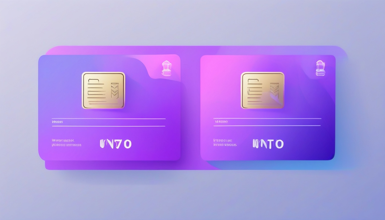 A of two pricing cards side by side